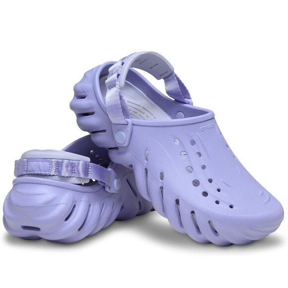 Crocs Echo Clogs Lavender Women's Size 8 - Picture 1 of 9